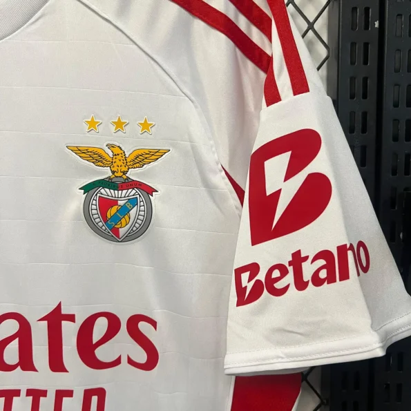 Camisola Branca Benfica 25 26