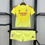 Kit Criança Benfica Guarda-Redes Amarelo 25/26