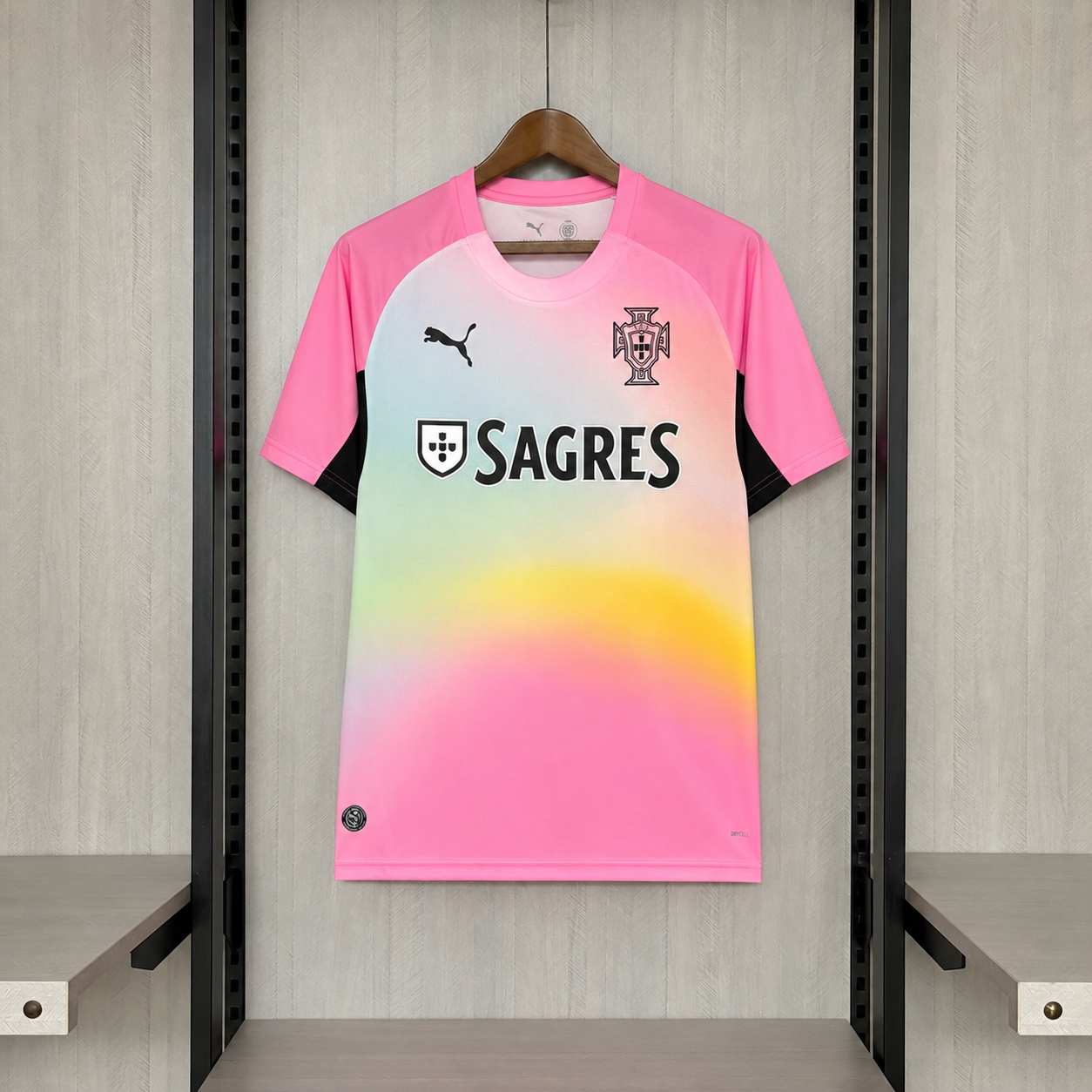Portugal Camisola Rosa 26 27