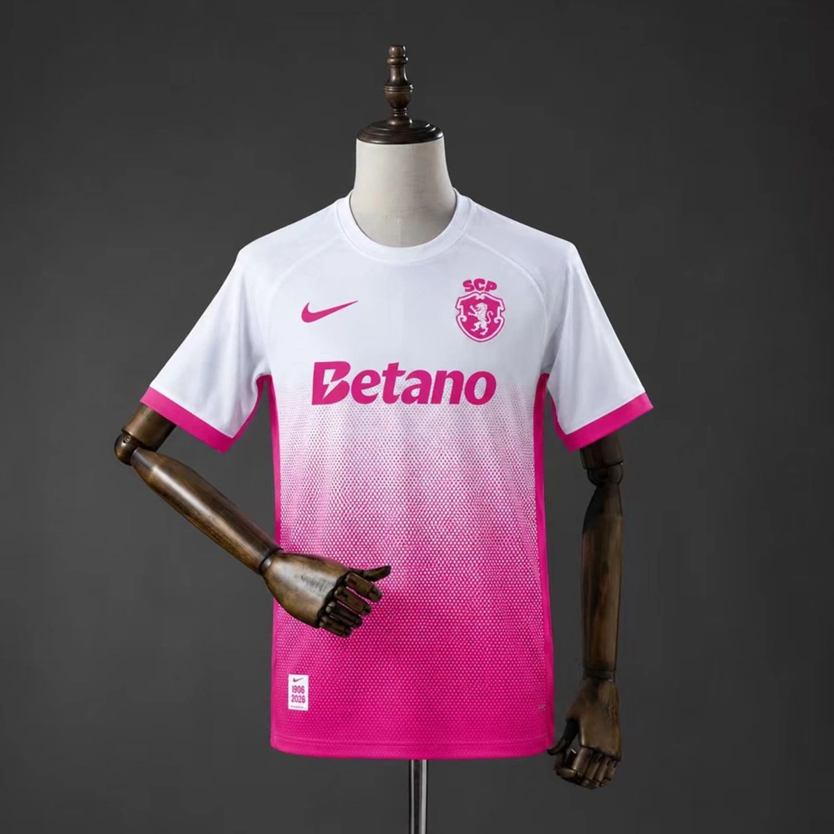 Camisola Sporting Outubro Rosa